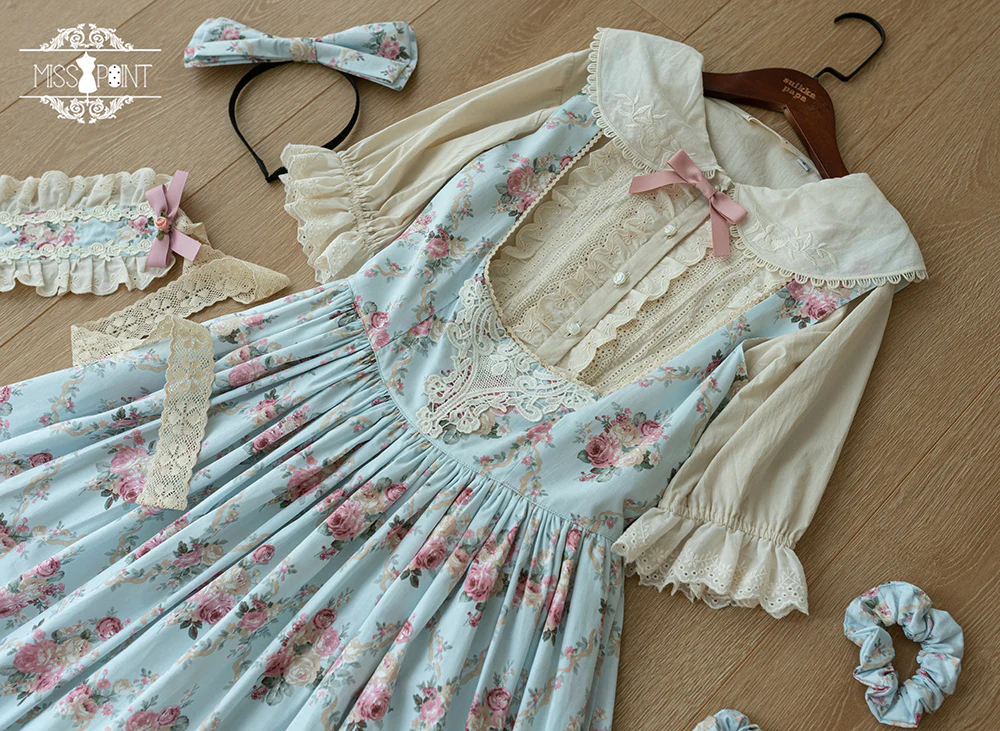 Happy Summer - Elegant Lolita Floral JSK Dress - Image 59
