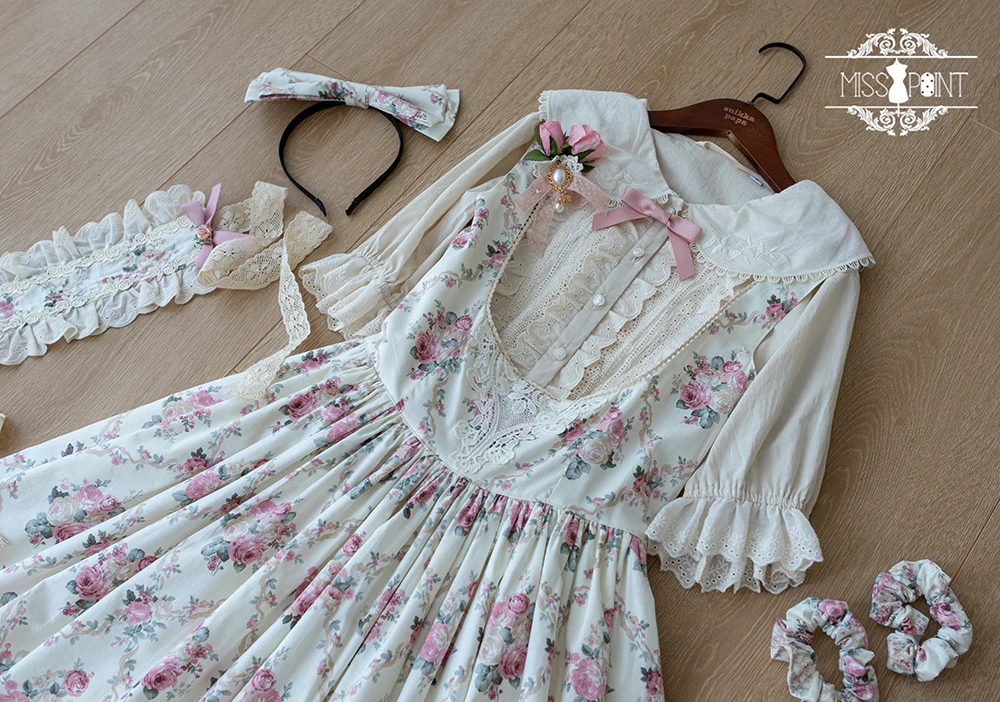 Happy Summer - Elegant Lolita Floral JSK Dress - Image 63
