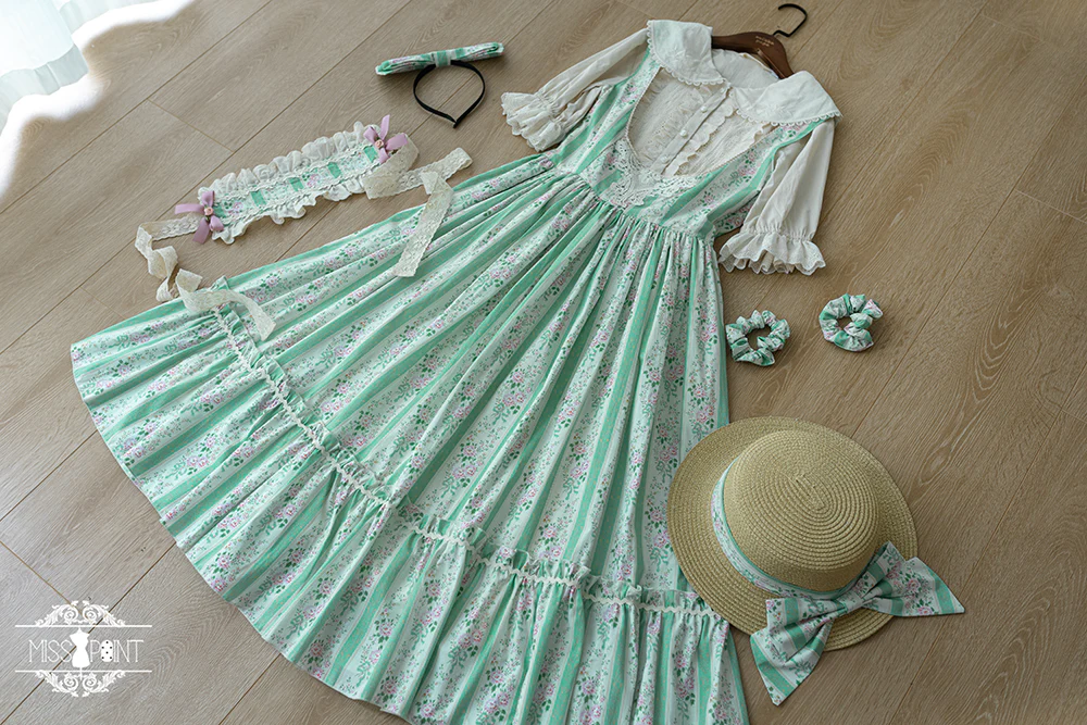 Happy Summer - Elegant Lolita Floral JSK Dress - Image 83