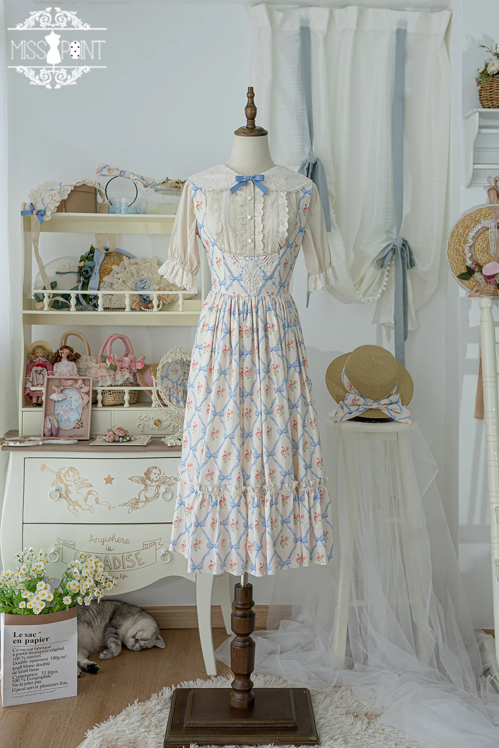 Happy Summer - Elegant Lolita Floral JSK Dress - Image 87