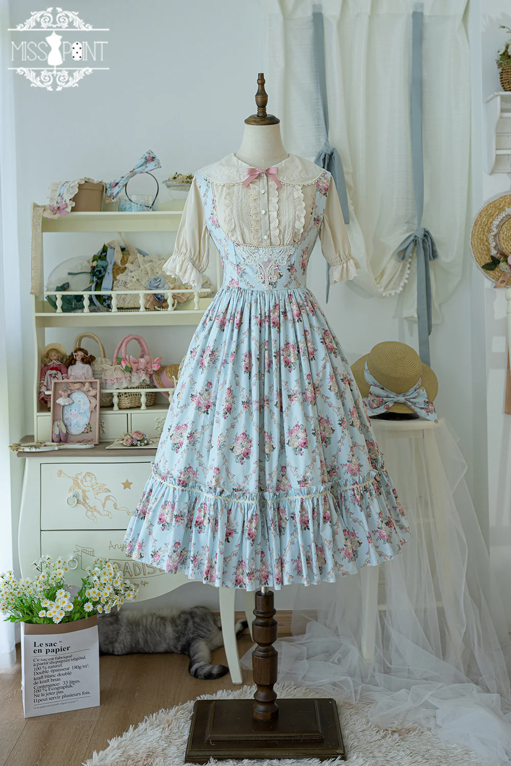 Happy Summer - Elegant Lolita Floral JSK Dress - Image 99