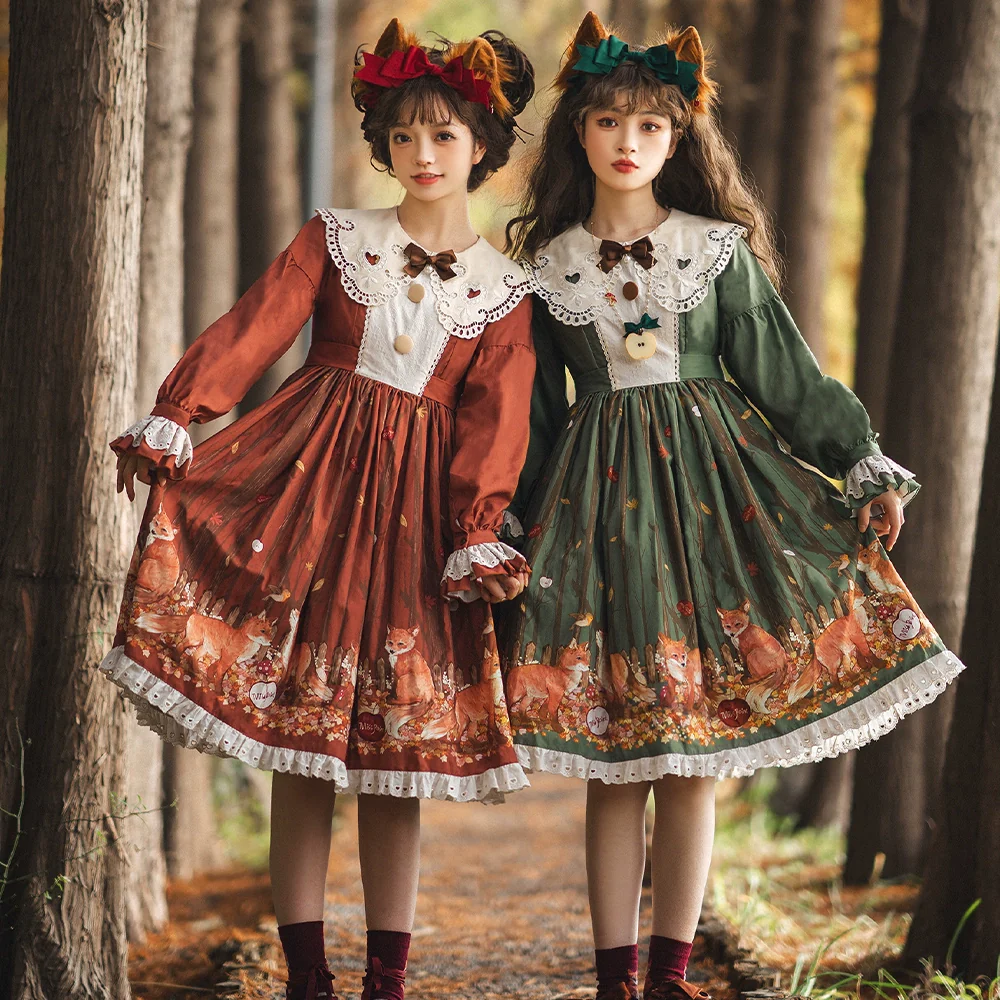Chuby Box in the Forest - Elegant Lolita Necklace Brooch KC Beret Accessories - Image 12