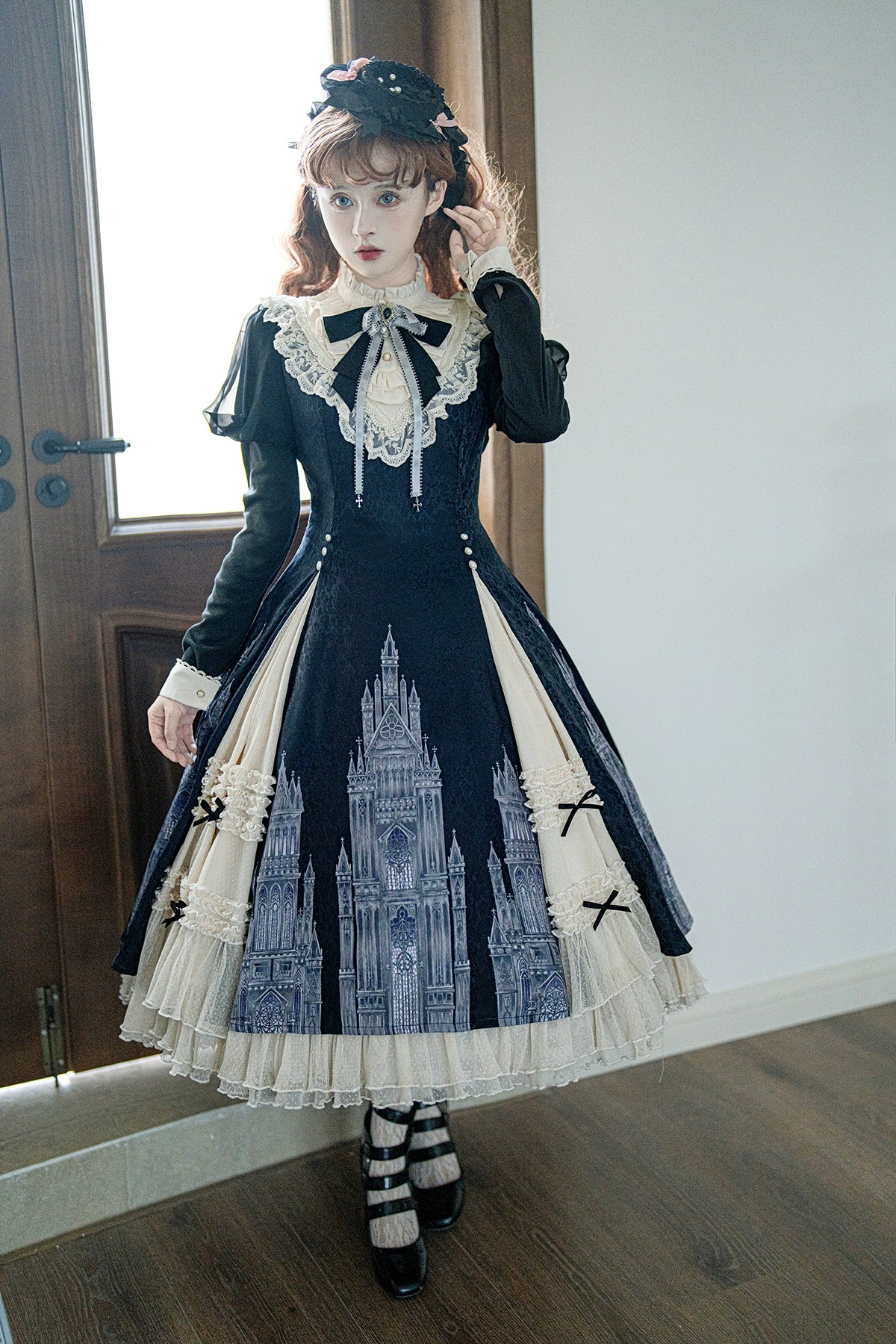 Church Bell - Elegant Lolita OP Dress Long Sleeve Spring Autumn - Image 14