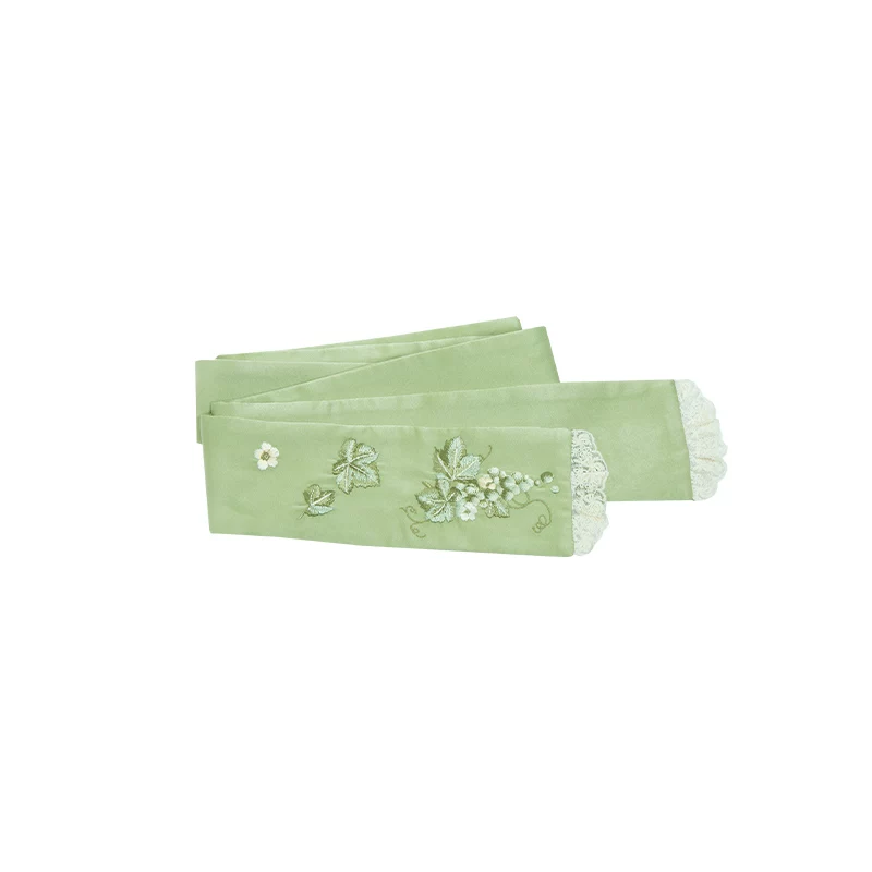 Green Grape - Embroidered Country Lolita OP Dress, Tiered JSK - Image 35
