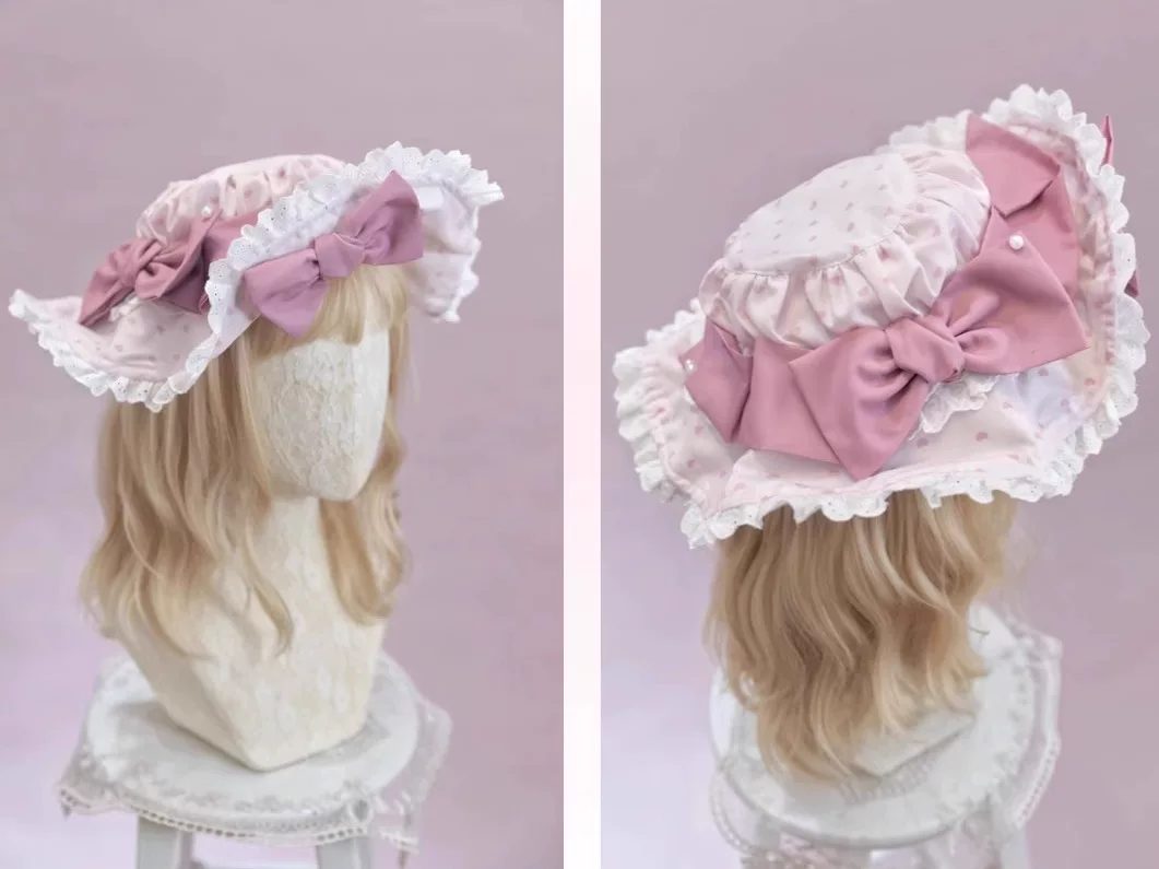 Berry Trap - Embroidered Sweet Lolita OP Dress, Polka Dot - Image 20