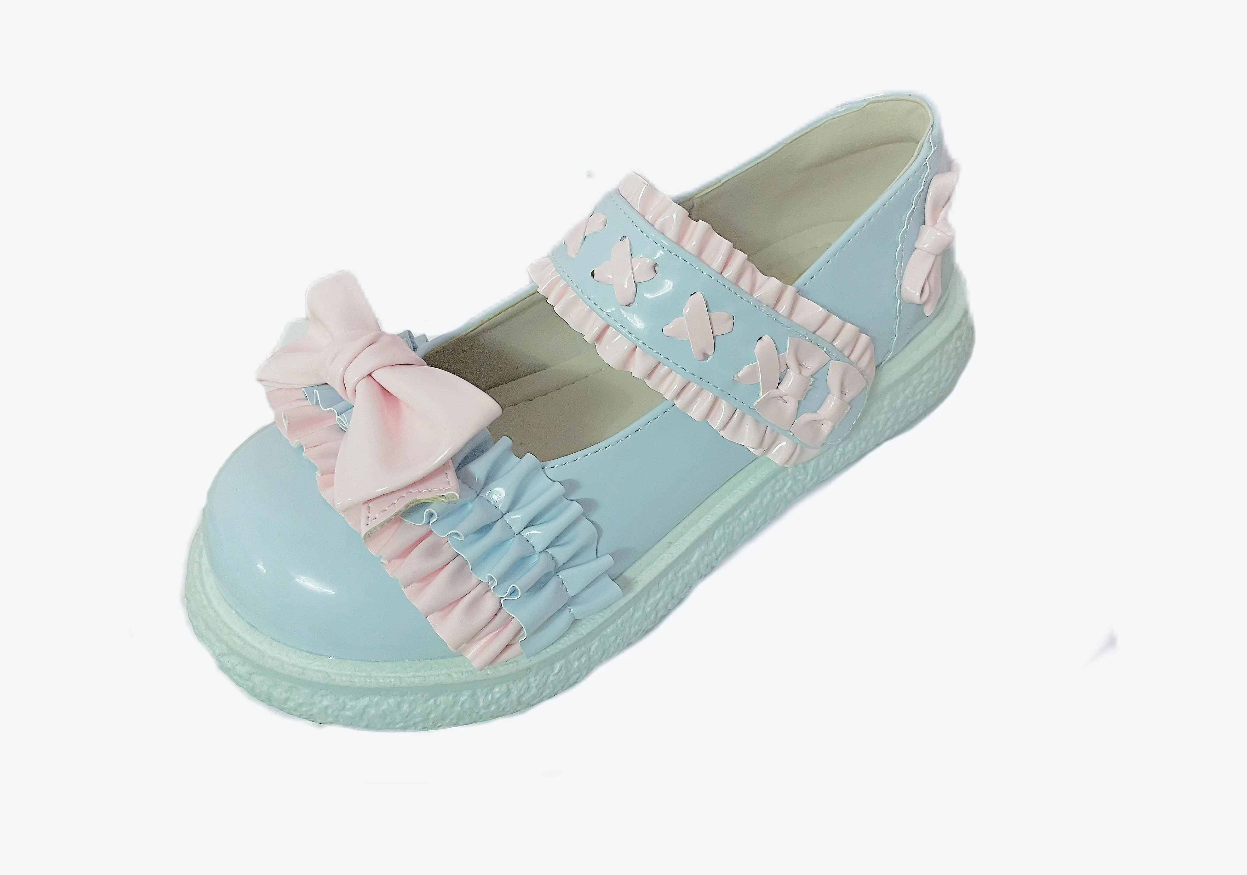 Fairy Godmother - Cute Lolita Shoes Bow Candy-Colored Lolita Flat Shoes - Image 24