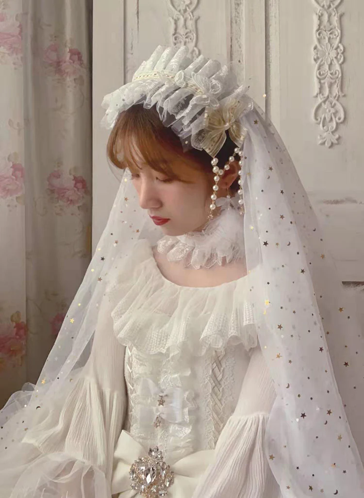 Fairy Tales - Fate Quartet Bridal Lolita Gothic Accessories Blouse - Image 13