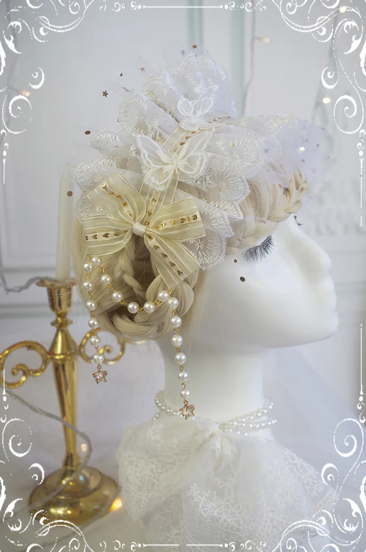 Fairy Tales - Fate Quartet Bridal Lolita Gothic Accessories Blouse - Image 20