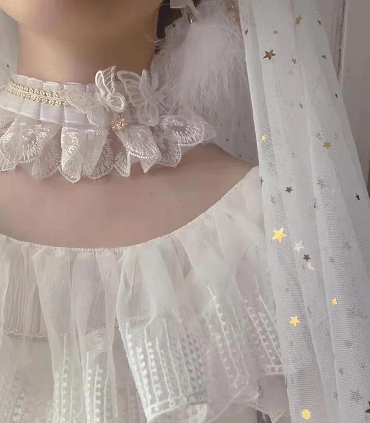 Fairy Tales - Fate Quartet Bridal Lolita Gothic Accessories Blouse - Image 34