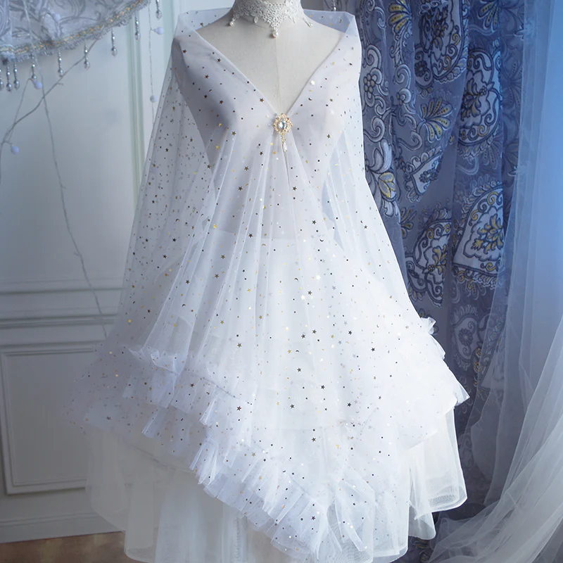 Fate Quartet Bridal - Gothic Lolita Tiered Hem JSK Dress - Image 47