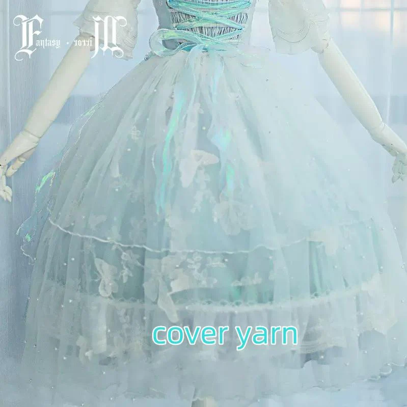 Exquisite Butterfly JSK Floral Wedding Lolita JSK Dress - Image 31