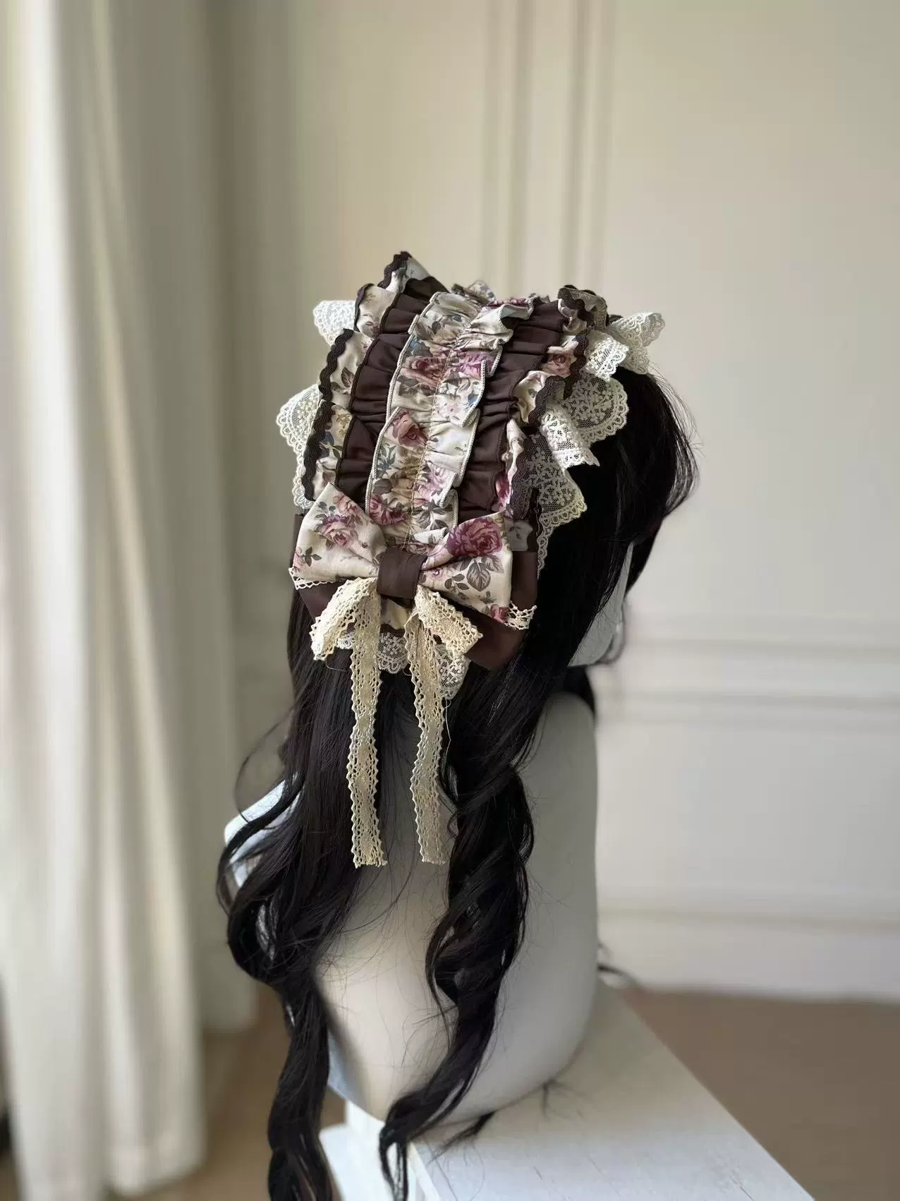 Albion Reverie - Floral Printed Old School Lolita JSK, Bust-Supporting - Image 34