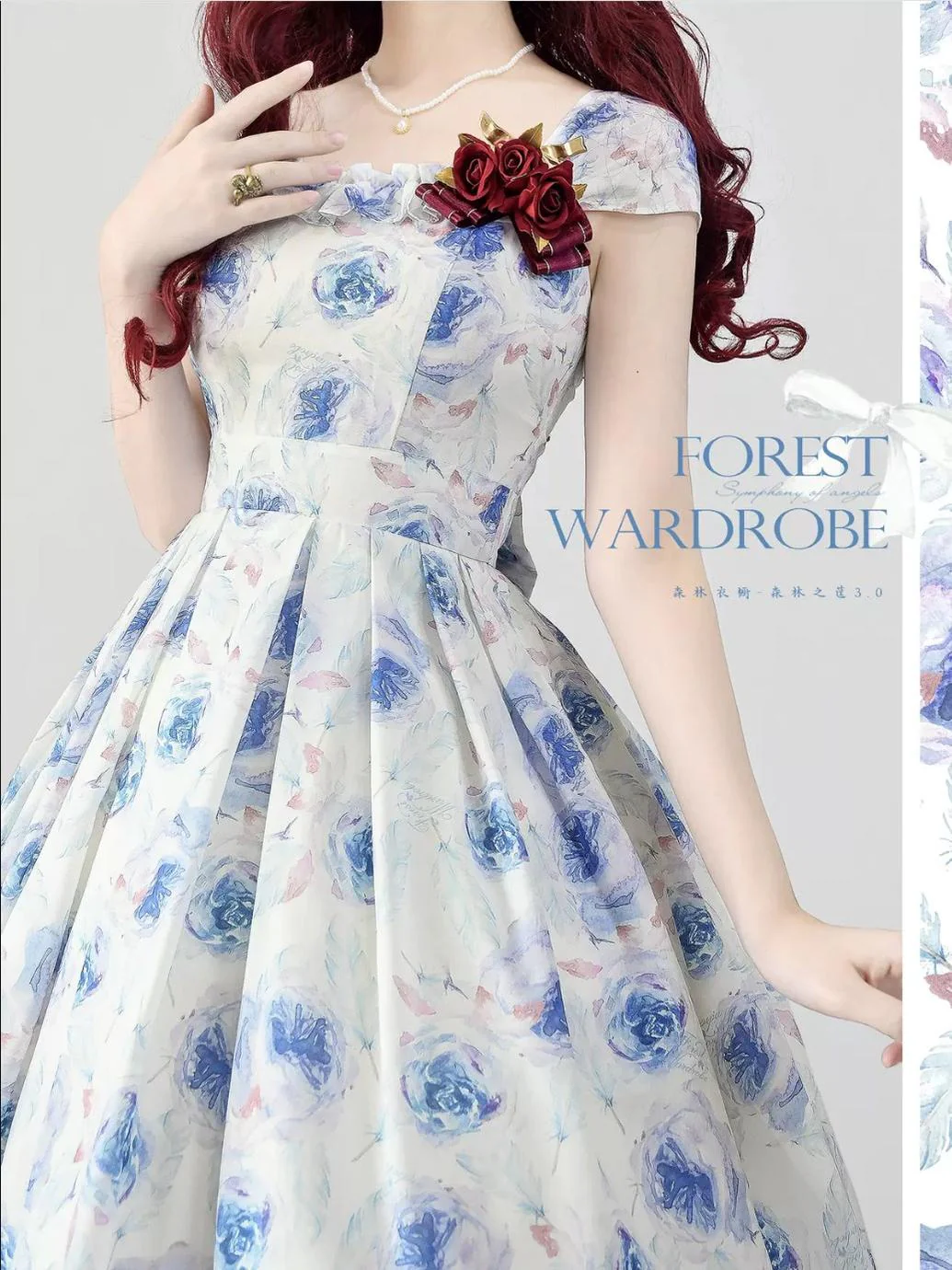 Forest Basket 3.0 - Vintage Lolita JSK Dress for Summer - Image 10