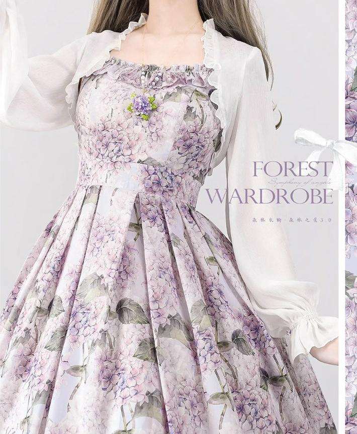 Forest Basket 3.0 - Vintage Lolita JSK Dress for Summer - Image 24