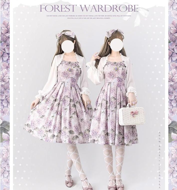 Forest Basket 3.0 - Vintage Lolita JSK Dress for Summer - Image 42