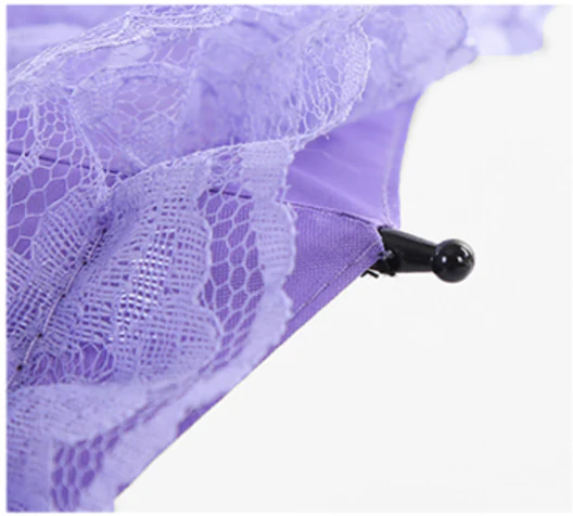 Princess Lolita Sunshade Parasol, Lace Ruffles - Image 35