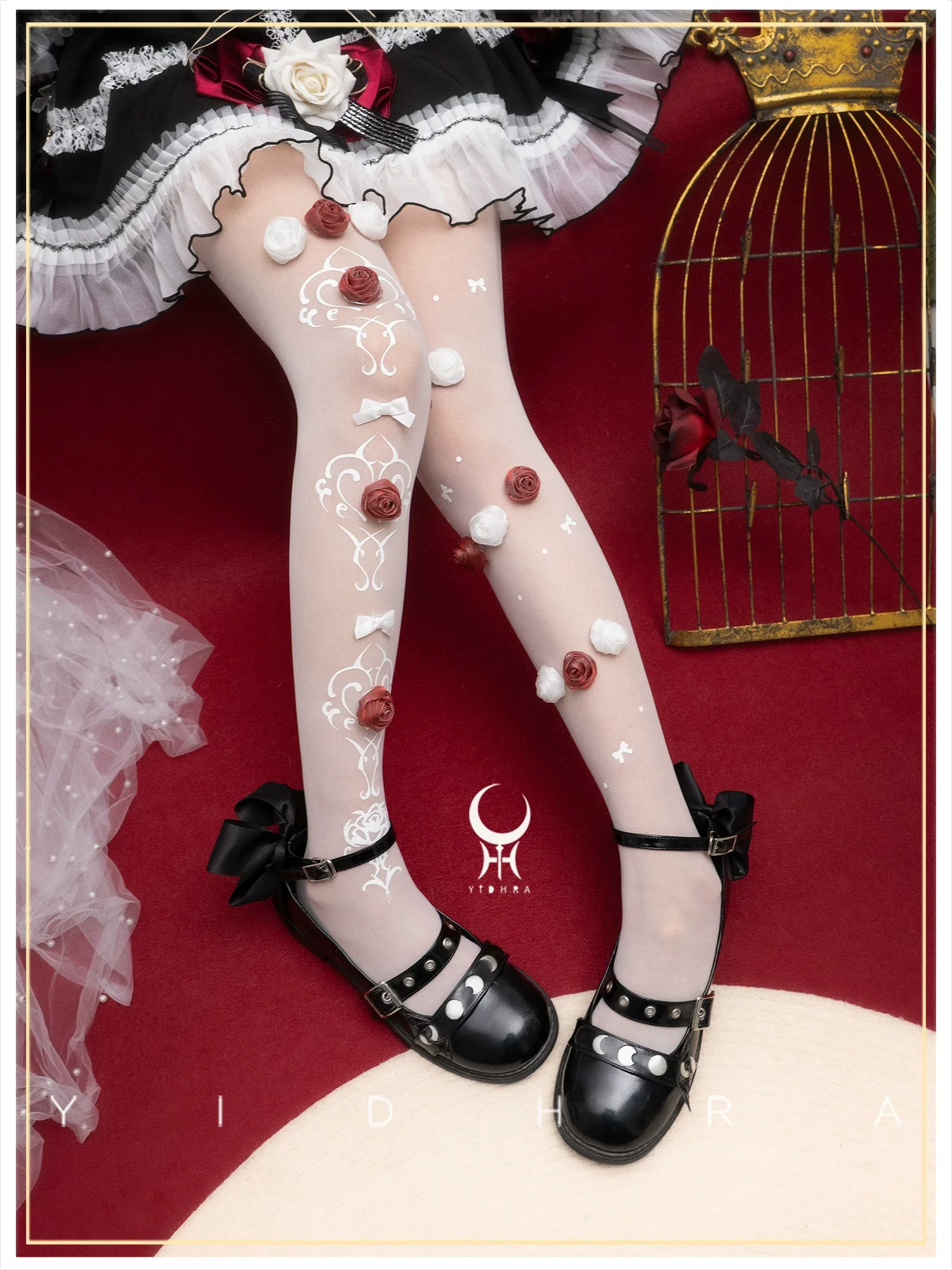 Arrogant Witch - Gorgeous Summer Wedding Pantyhose, Roses and Bows - Image 7