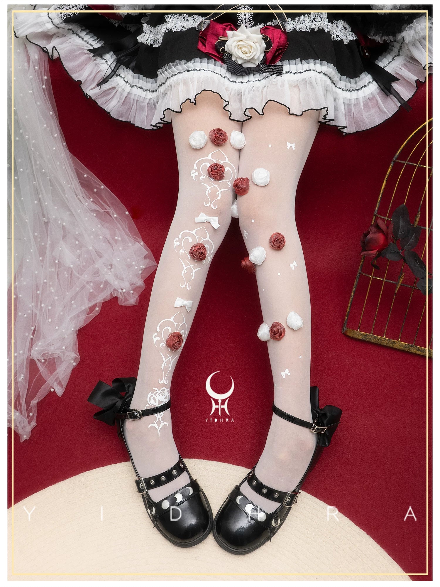 Arrogant Witch - Gorgeous Summer Wedding Pantyhose, Roses and Bows - Image 8