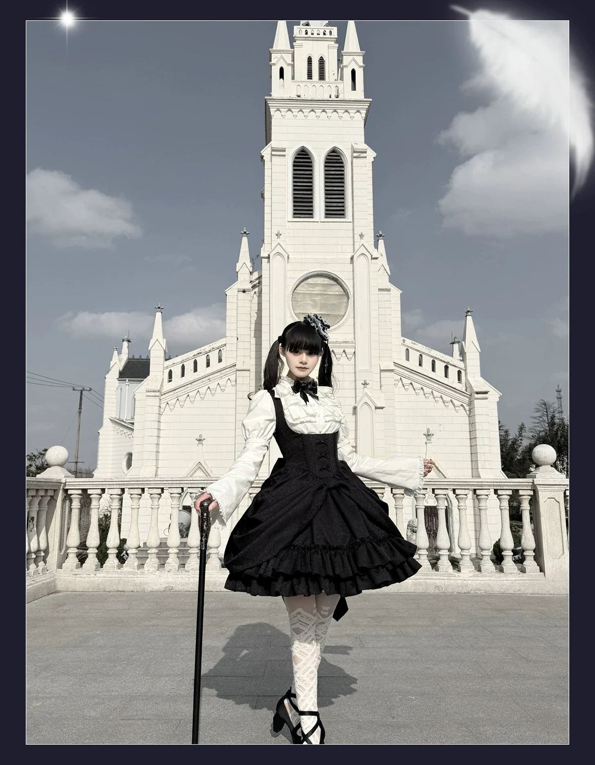 Perfume Bottle - Gothic Lolita Corset JSK Dress, Bust-Supporting - Image 8