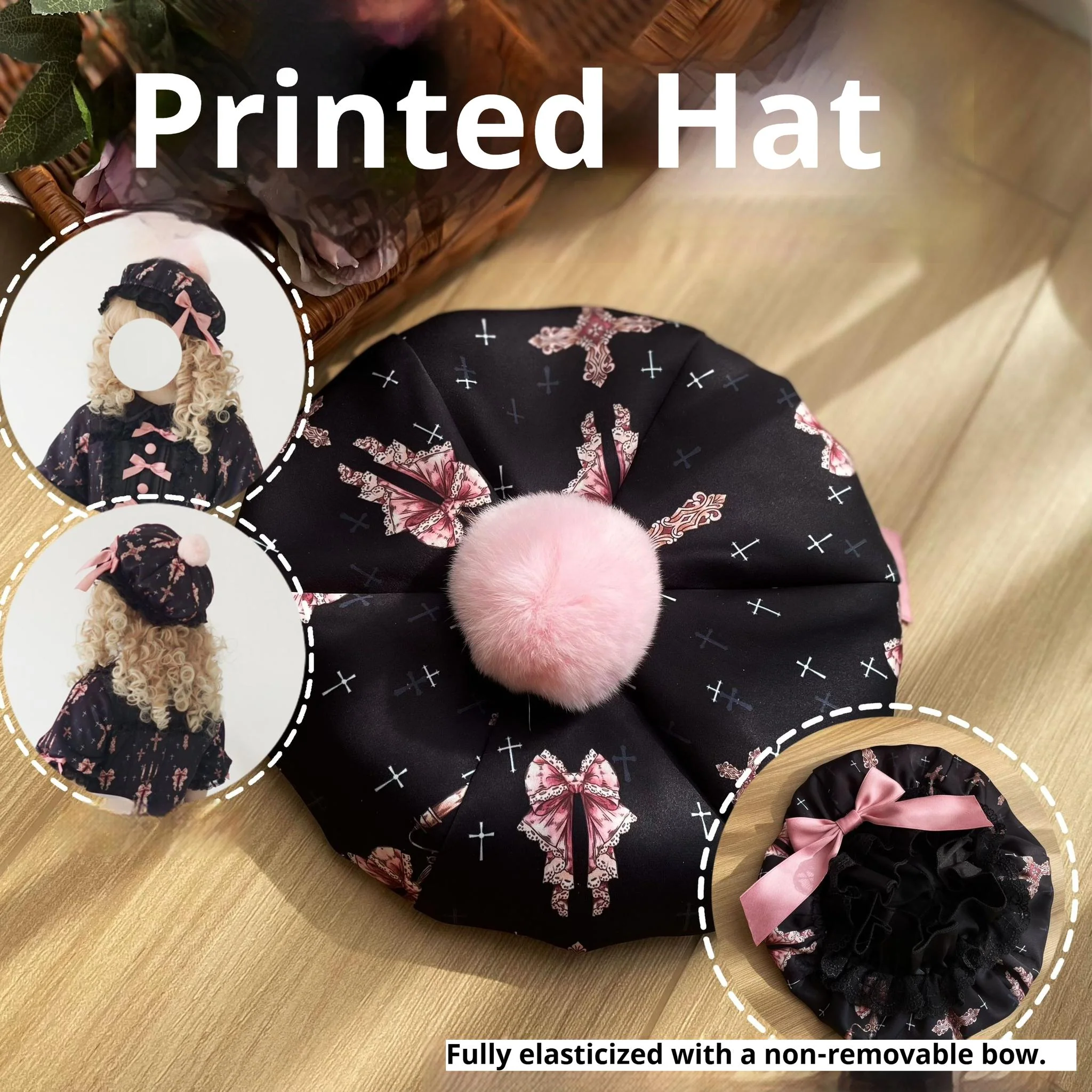 Missing Lamb Case - Gothic Lolita Dress Set with Sheep Prints - Image 23