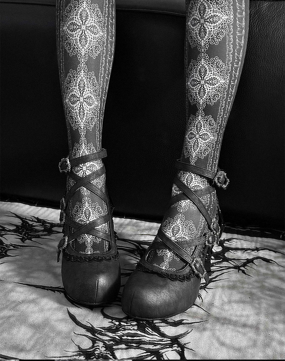 Tome of Holy Remains - Gothic Lolita Novelty Heel Shoes - Image 30