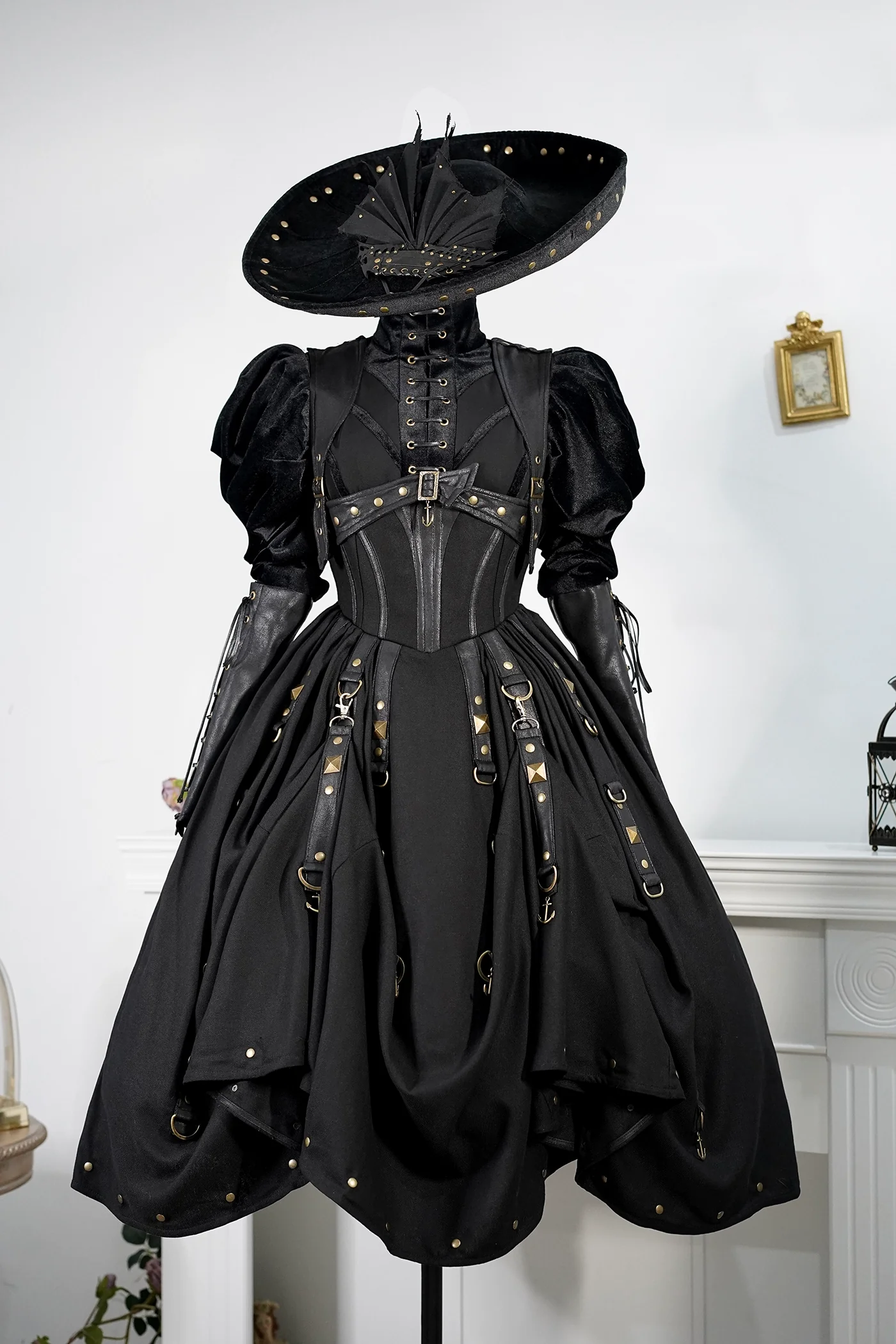 FOXTROT - Ghost Ship - Gothic Lolita Pirate JSK & Mutton Sleeves Blouse - Image 19