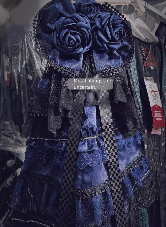 Arca et Ovis - Gothic Lolita Trailing Prince Series Lace Single-Sided Trailing Multicolors