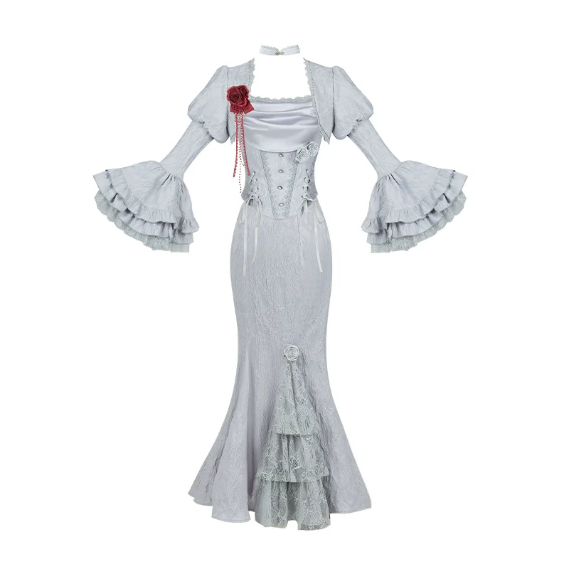 Twilight - Gothic Witch Lolita SK Suit Bodice Mermaid Dress - Image 26