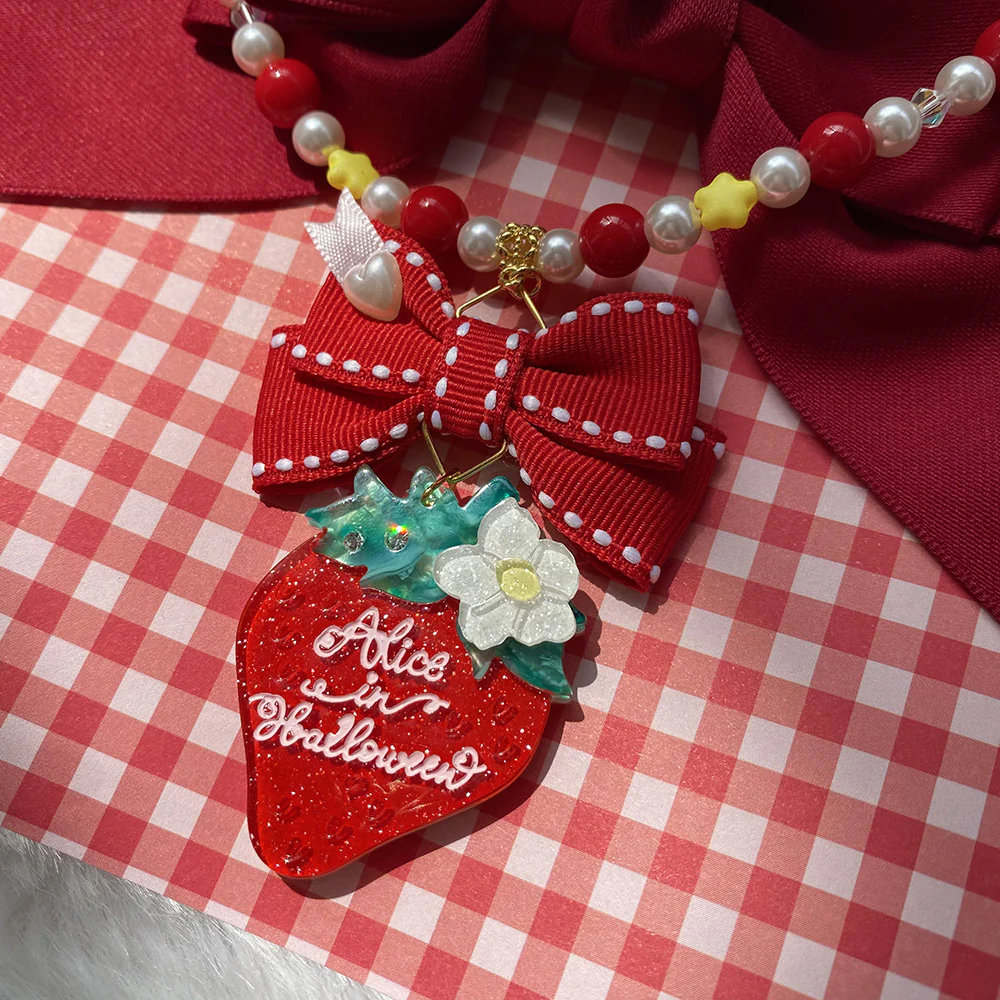 Lolita Strawberry Accessory Set - Image 7