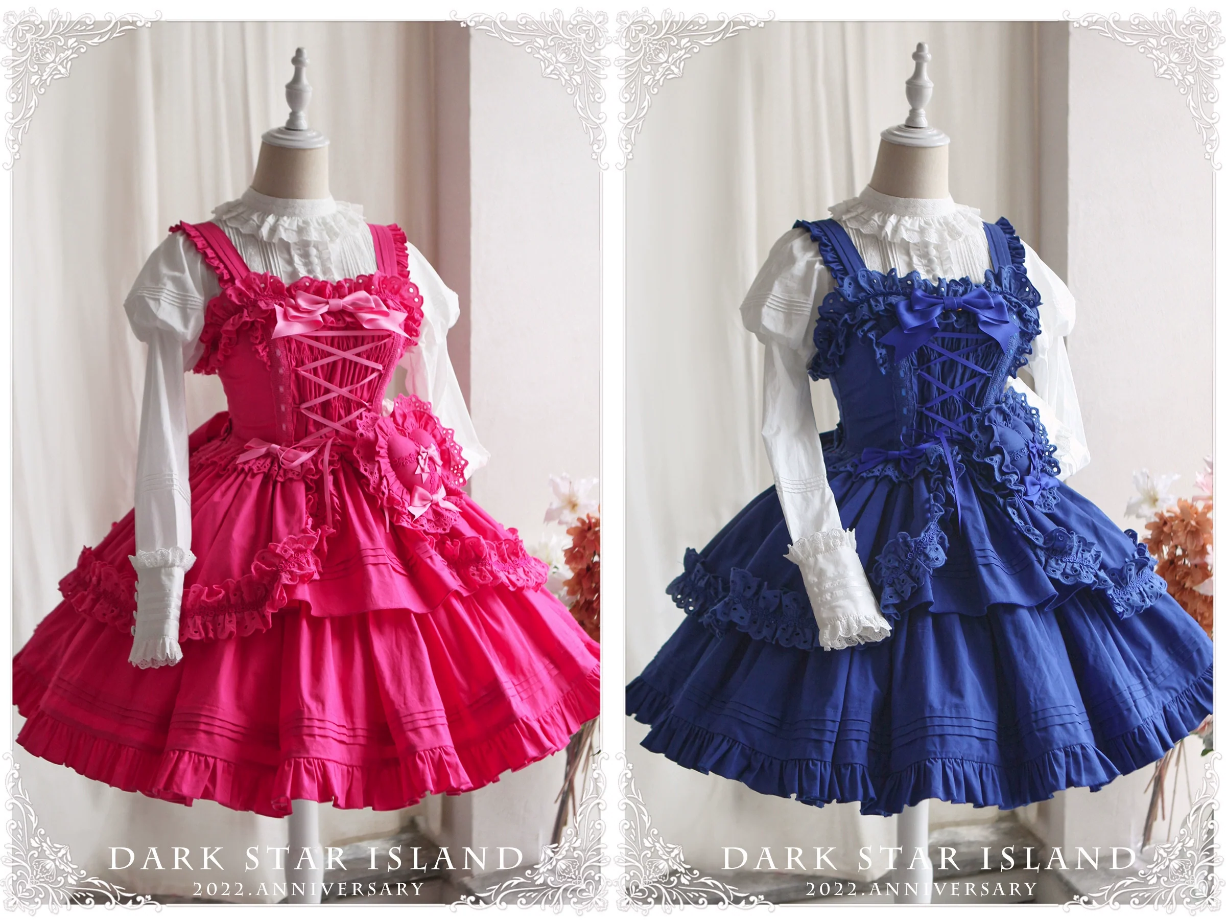 Halloween Gothic Lolita JSK Short Lolita Jumper Dress - Image 48