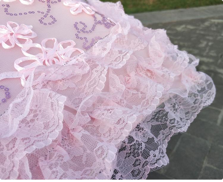 Foldable Princess Lolita Parasol with Sunscreen Sequin - Image 16