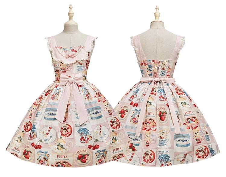 Summer Fairy - IP Collab Kawaii Lolita JSK Shirt Candy Box Hat - Image 15