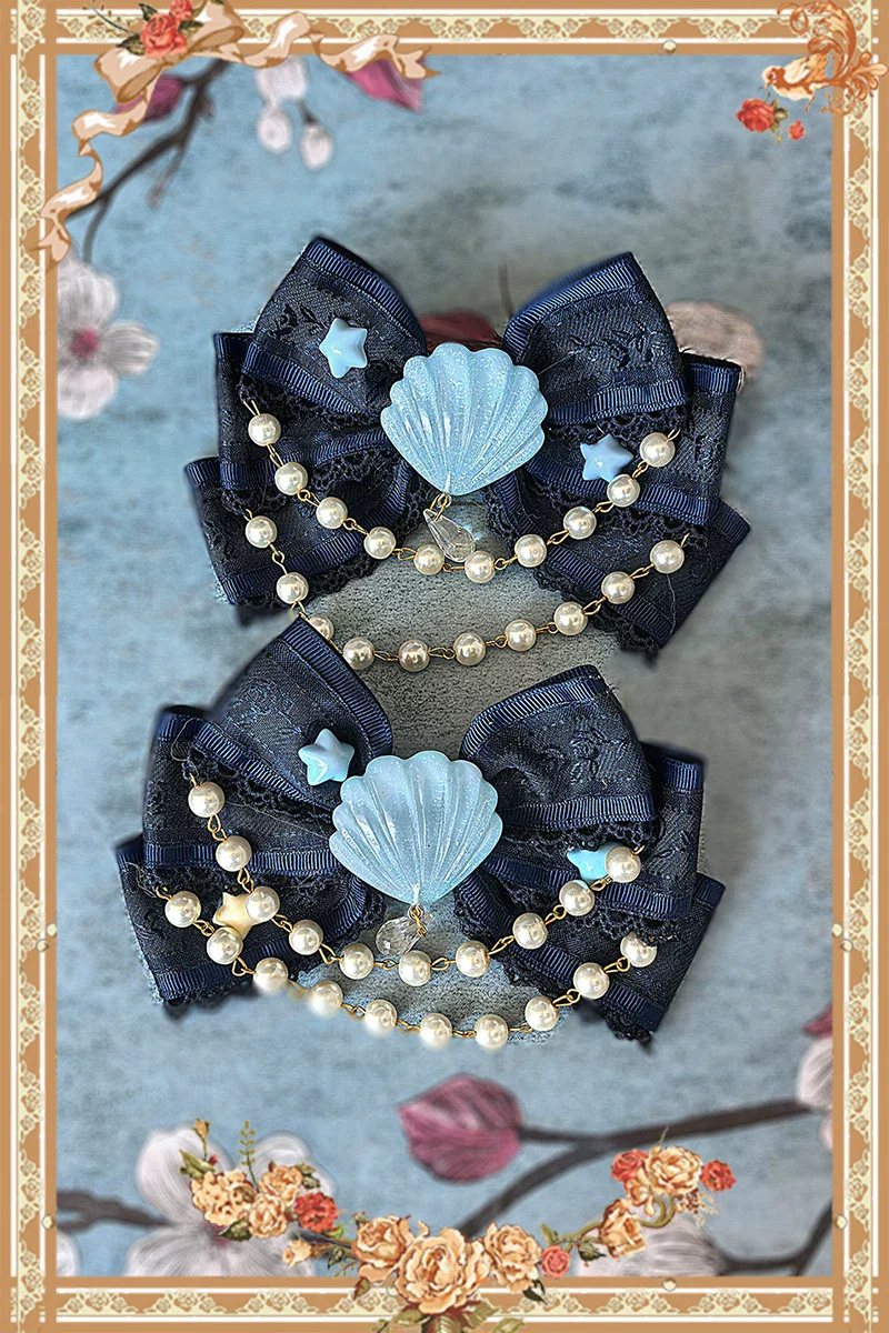 Sleepy Bear - Kawaii Lolita Bear and Star Printed Dress - Image 30