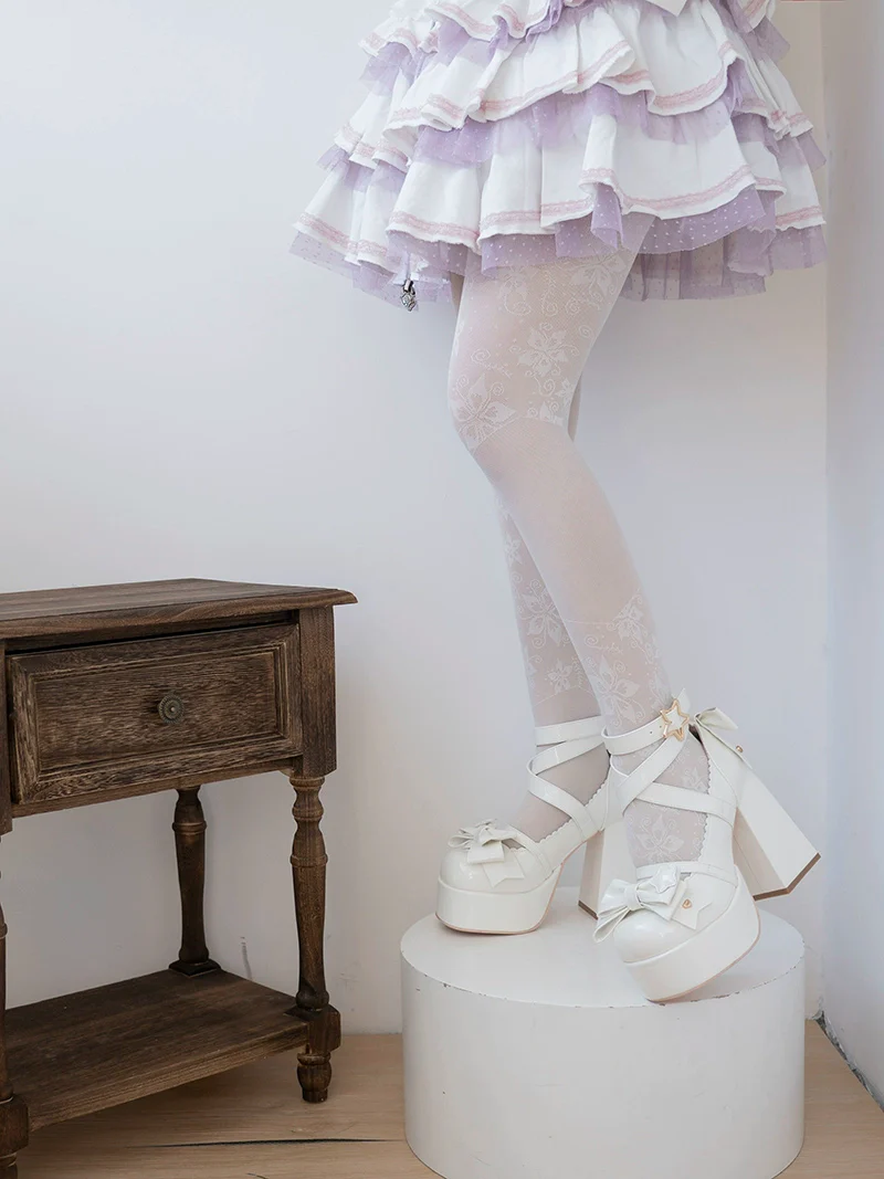 Beauty Bunny - Star Prayer - Kawaii Lolita Shoes Round Toe Summer Heels - Image 23