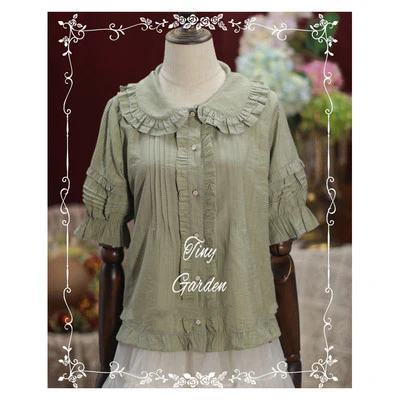 Robin - Kawaii Lolita Short Sleeve Blouse - Image 11