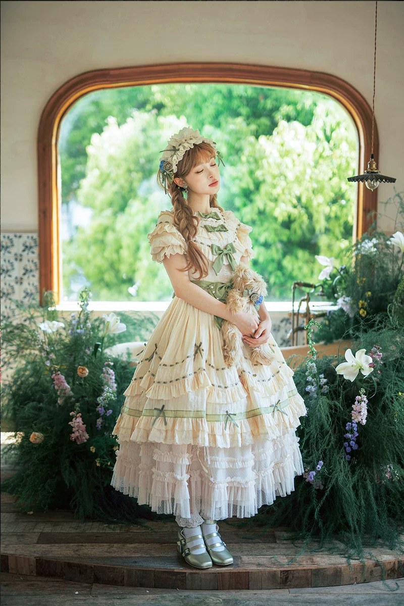 Lolita Adjustable Length Underskirt with Tulle Layers - Image 11
