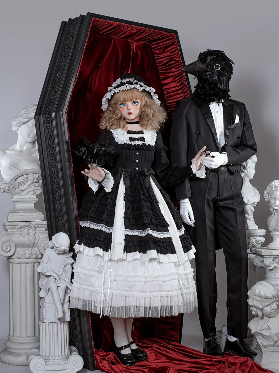 Lolita Adjustable Length Underskirt with Tulle Layers - Image 7