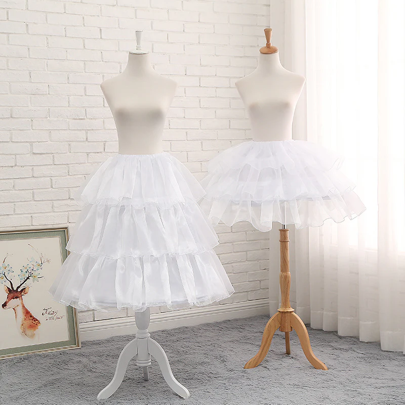 Lolita Adjustable Hoop Puffy Petticoat - Image 10