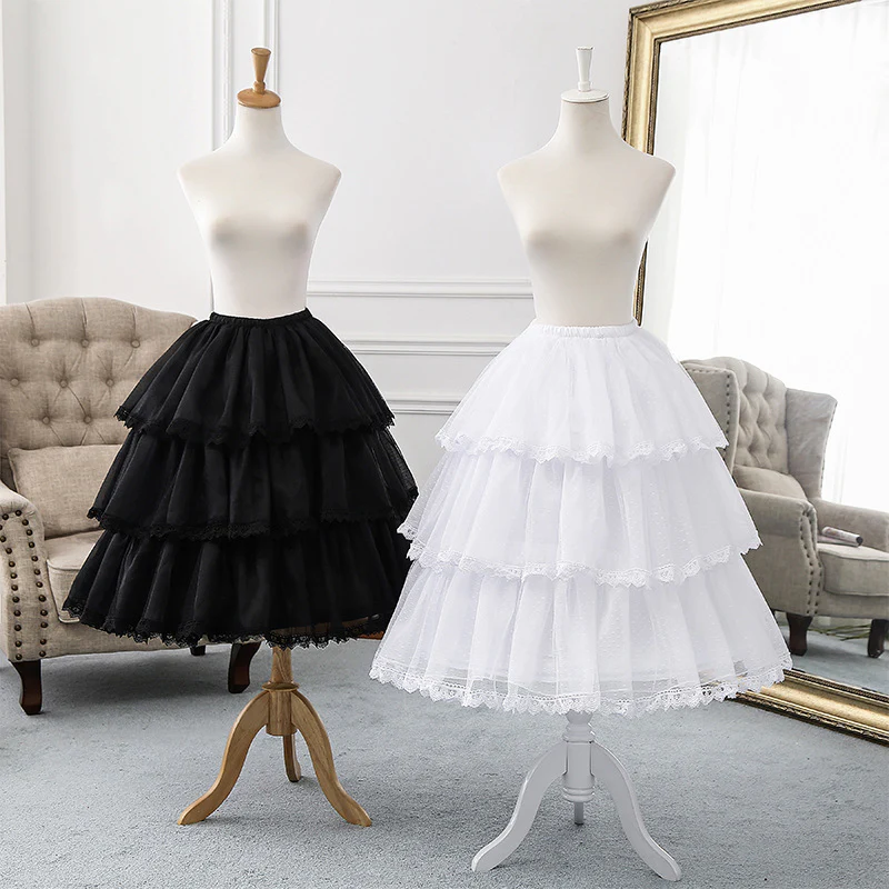 Lolita Adjustable Hoop Puffy Petticoat - Image 14