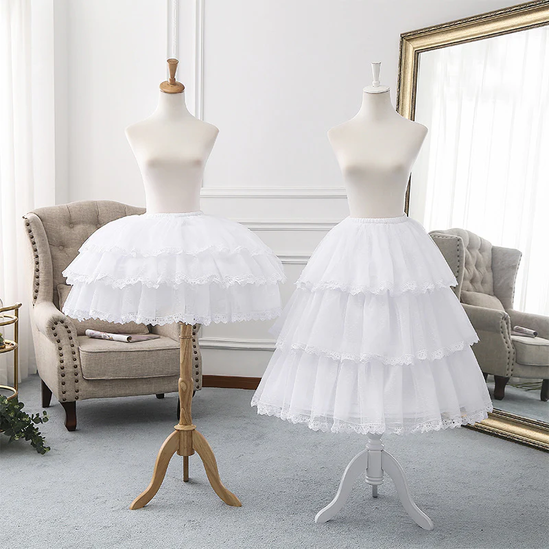 Lolita Adjustable Hoop Puffy Petticoat - Image 15