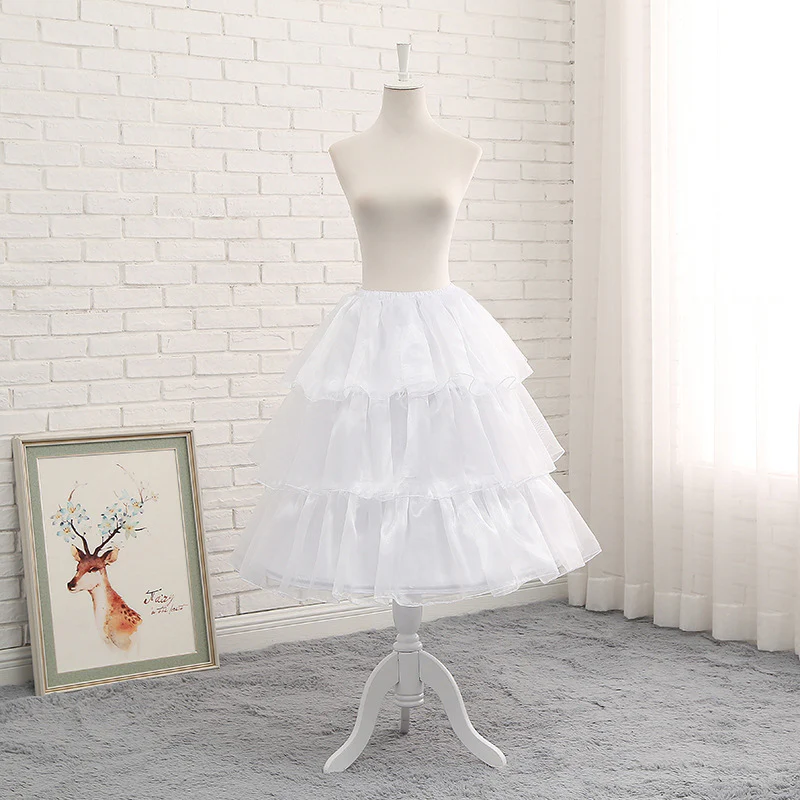 Lolita Adjustable Hoop Puffy Petticoat - Image 7
