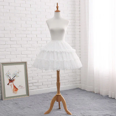Lolita Adjustable Hoop Puffy Petticoat - Image 9