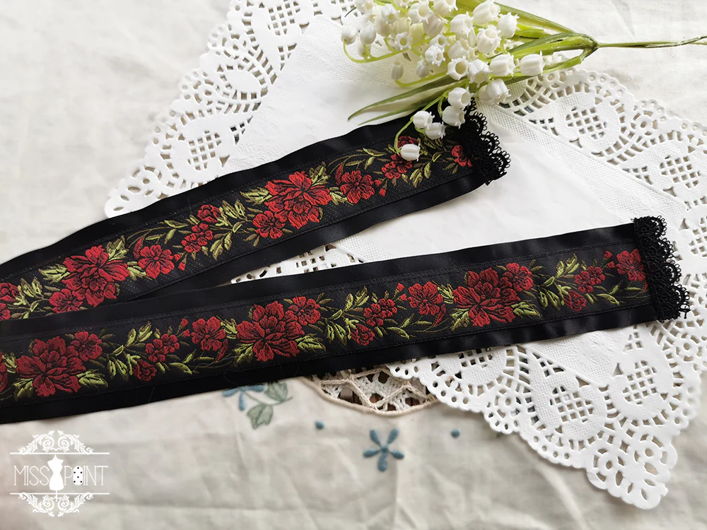 Miss point - Sally's Garden - Luxuriant Lolita Ribbon Belt - Image 6