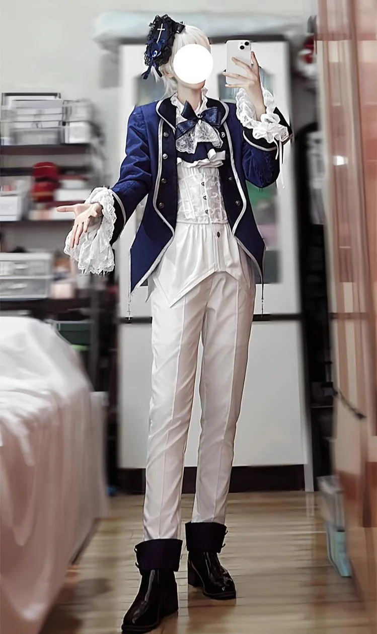 Coffin of Pilgrimage - Medieval European Ouji Lolita Shirt & Pants Suit - Image 56