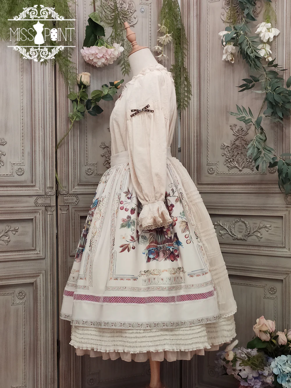 Rich Hymn - Lolita Bavarian Cotton Embroidered Blouse - Image 36
