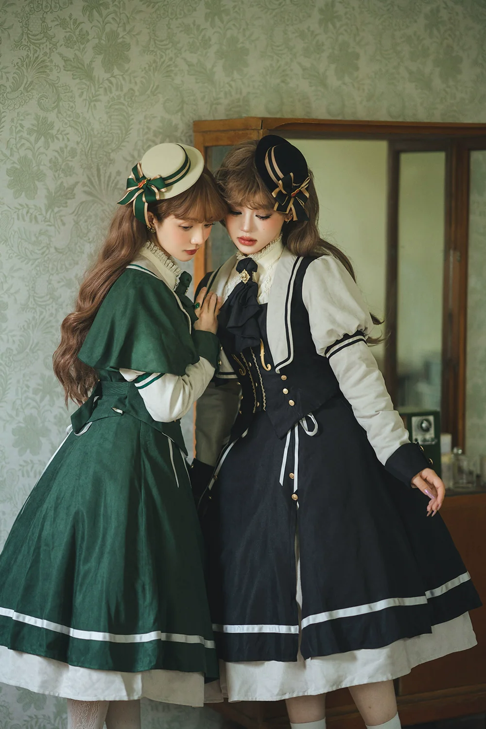 Golden Movement - Elegant Lolita Fishbone Skirt Customized - Image 14