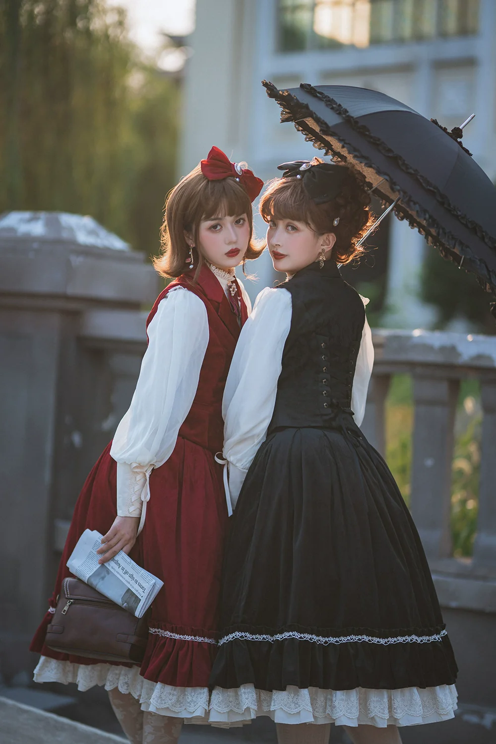 Rose Doll - Elegant Lolita Mutton Sleeve Blouse - Image 10