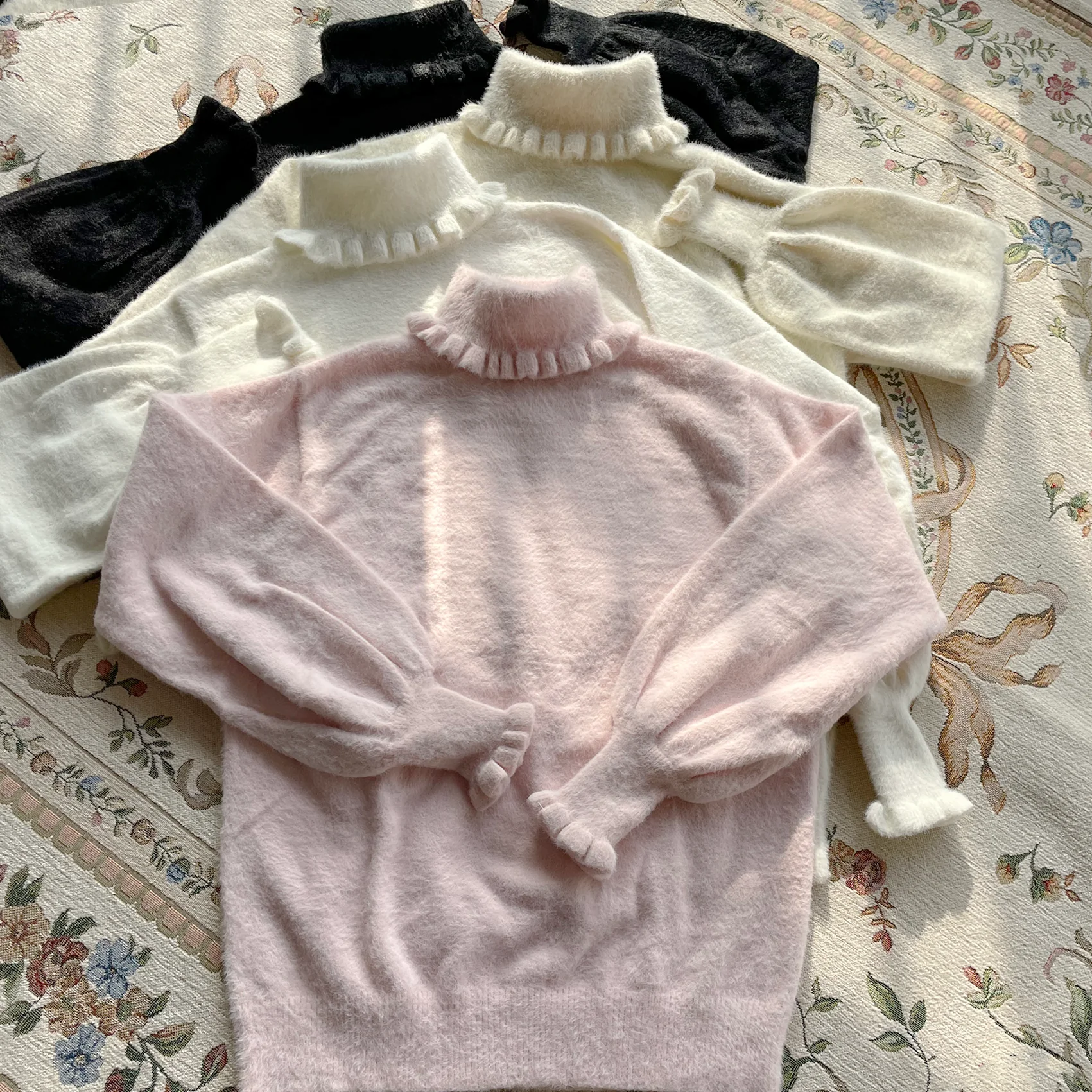 Kawai Lolita Warm Turtleneck Knitwear - Image 19