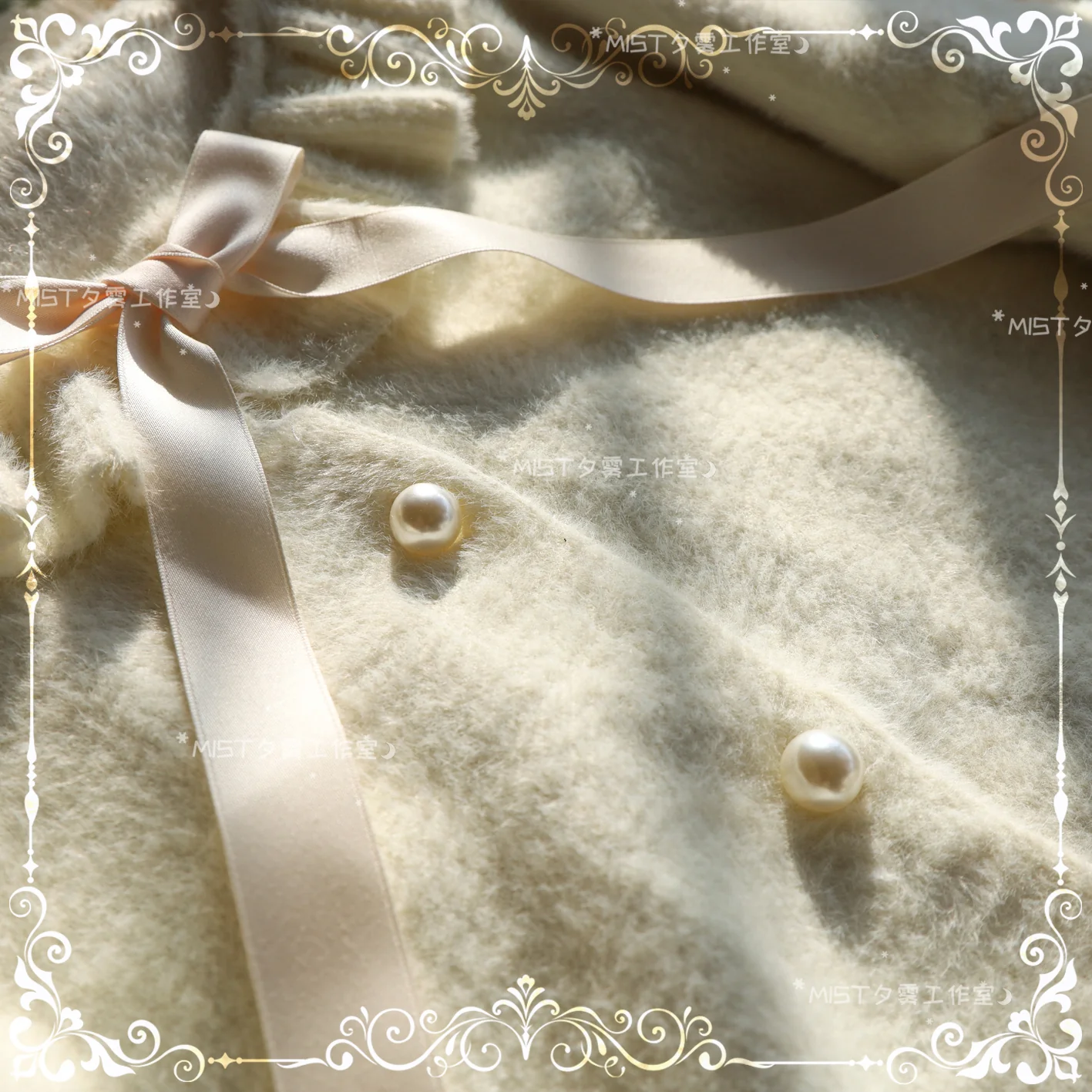 Small Ointment - Sweet Lolita Thick Sweater Coat Puff Sleeve - Image 49