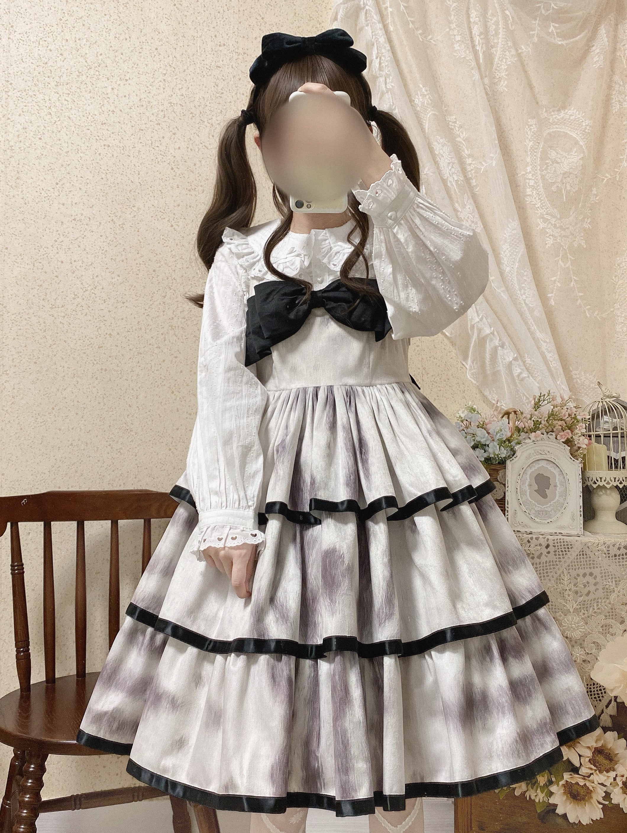 Sweet Lolita Blouse Doll Collar Multicolor - Image 13